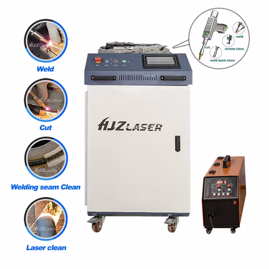 Personalizzazione del modello 1000/1500/2000/3000 W Piattaforma veloce su misura e saldatrice laser a fibra portatile per bloccare/sigillare/perforare tutti i metalli e i metalli rari